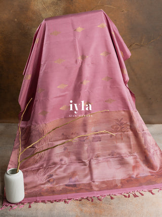 The Japanese Lifestyle Kanjeevaram Silk Saree