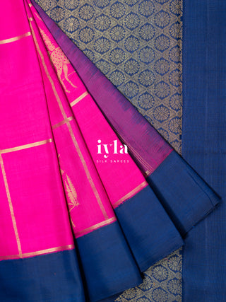 The Reindeers of Scandinavia Silk Saree