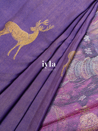 Pre-Order Closed | The Reversible Deer x Radha Krishna Kanjeevaram