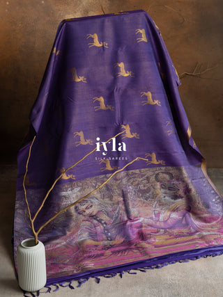 Pre-Order Closed | The Reversible Deer x Radha Krishna Kanjeevaram