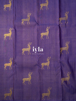 Pre-Order Closed | The Reversible Deer x Radha Krishna Kanjeevaram