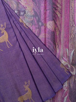 Pre-Order Closed | The Reversible Deer x Radha Krishna Kanjeevaram