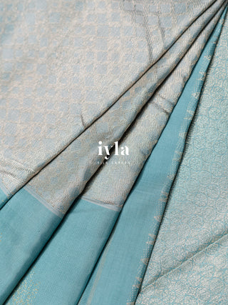 The Frozen Kanjeevaram Silk Saree